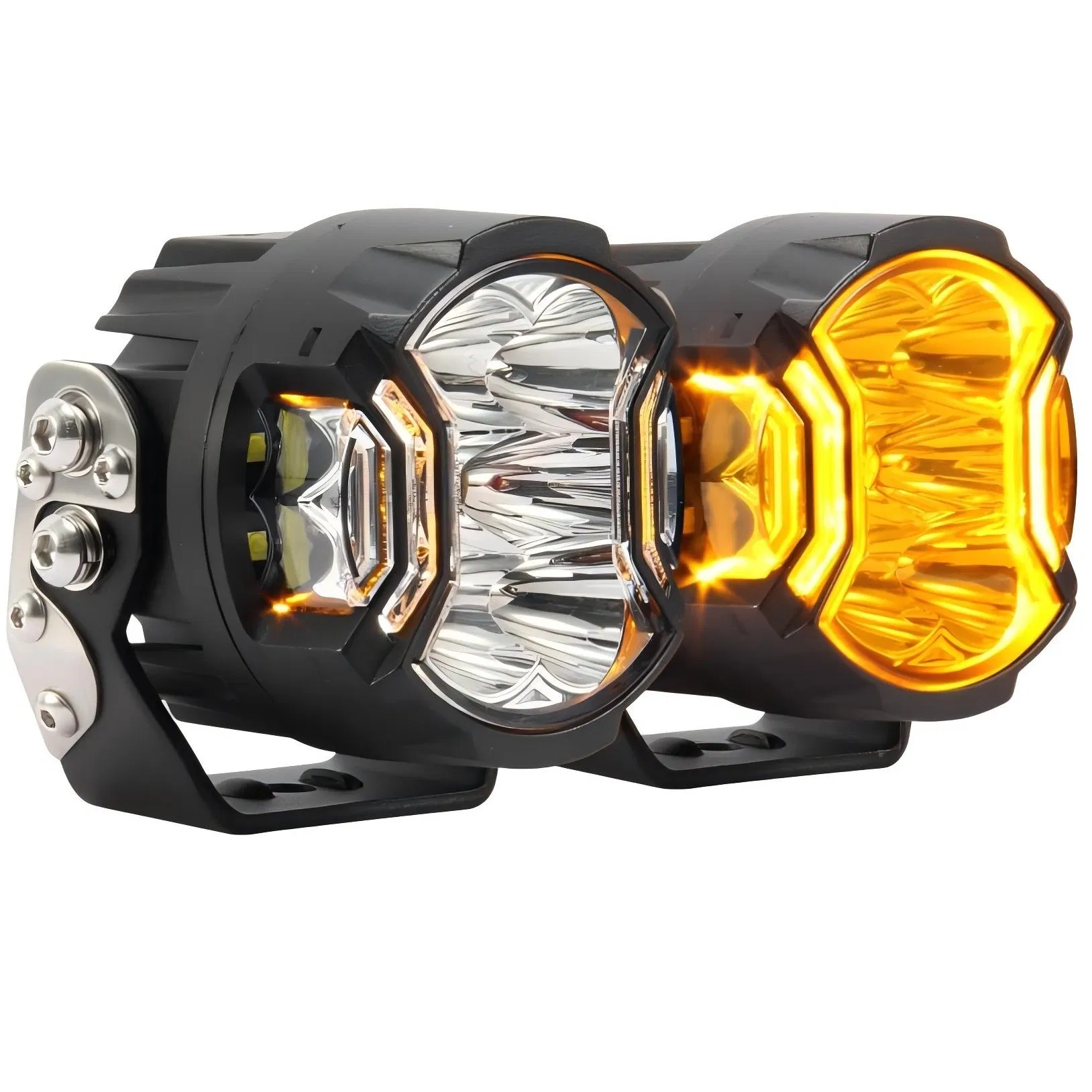 Светодиодные рабочие фары Euro Trailer 27W, 3 дюйма, янтарные