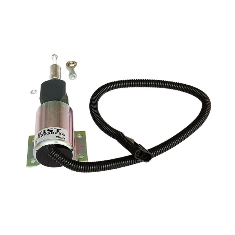 Соленоид остановки 6CT8.3 24V 3930236 для экскаватора