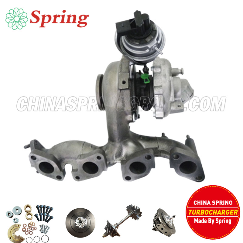 Турбокомпрессор GT1749V для Audi A3 2.0 TDI 2006-2008