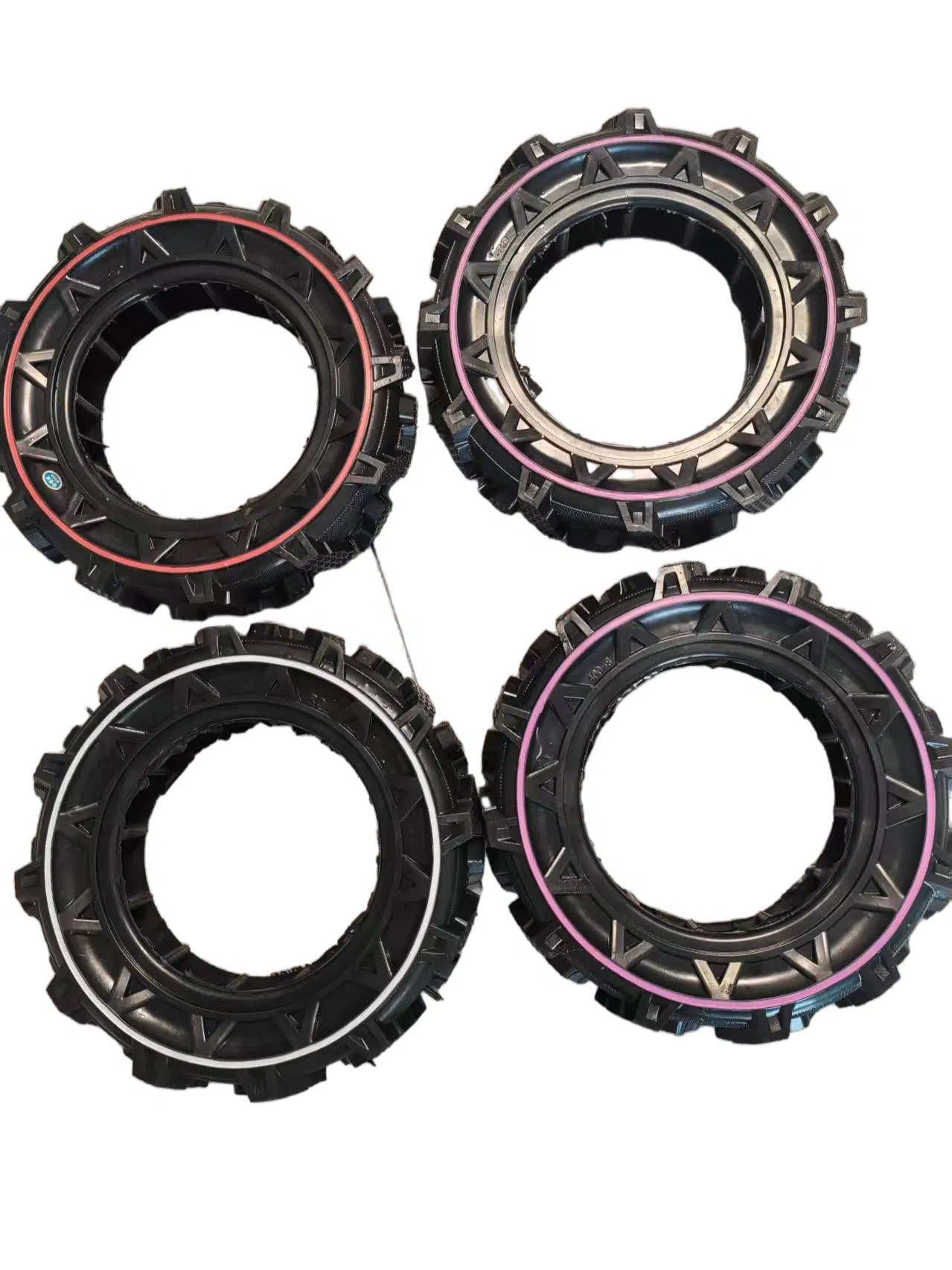Factory New Product 4.00-8 Micro Tiller Tire, Colored Tire, No Inflation