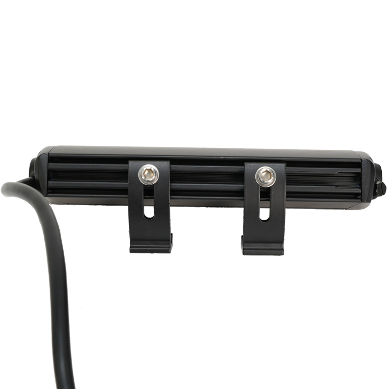 Single Row 40W 9inch Dual Color White Yellow LED Fog Driving Light Bar for Truck Jeep Auto Car Tractor