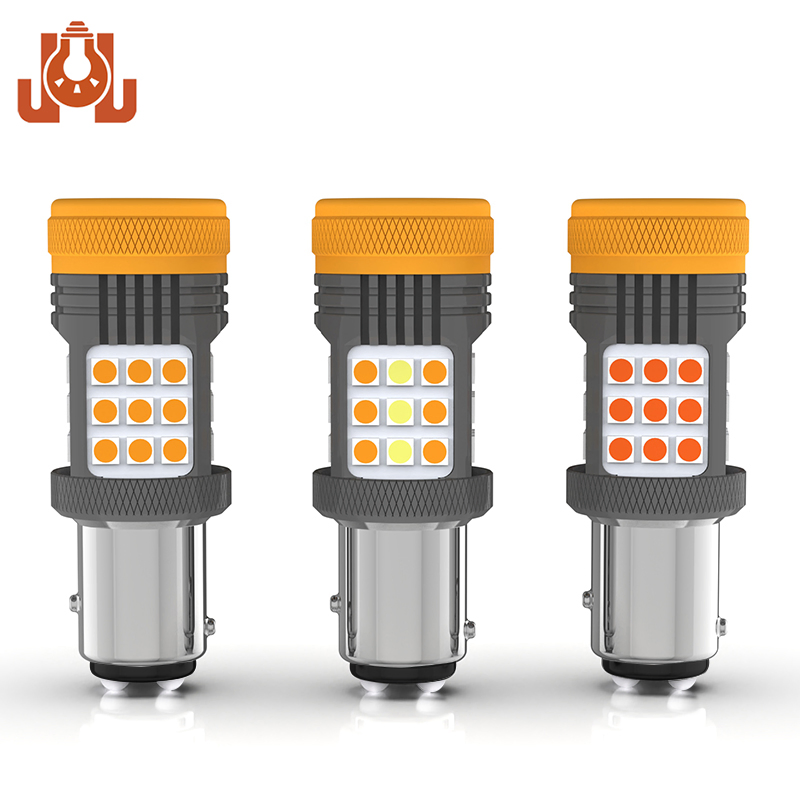 Светодиодная лампа Jiali 1157 красная для стоп-сигналов