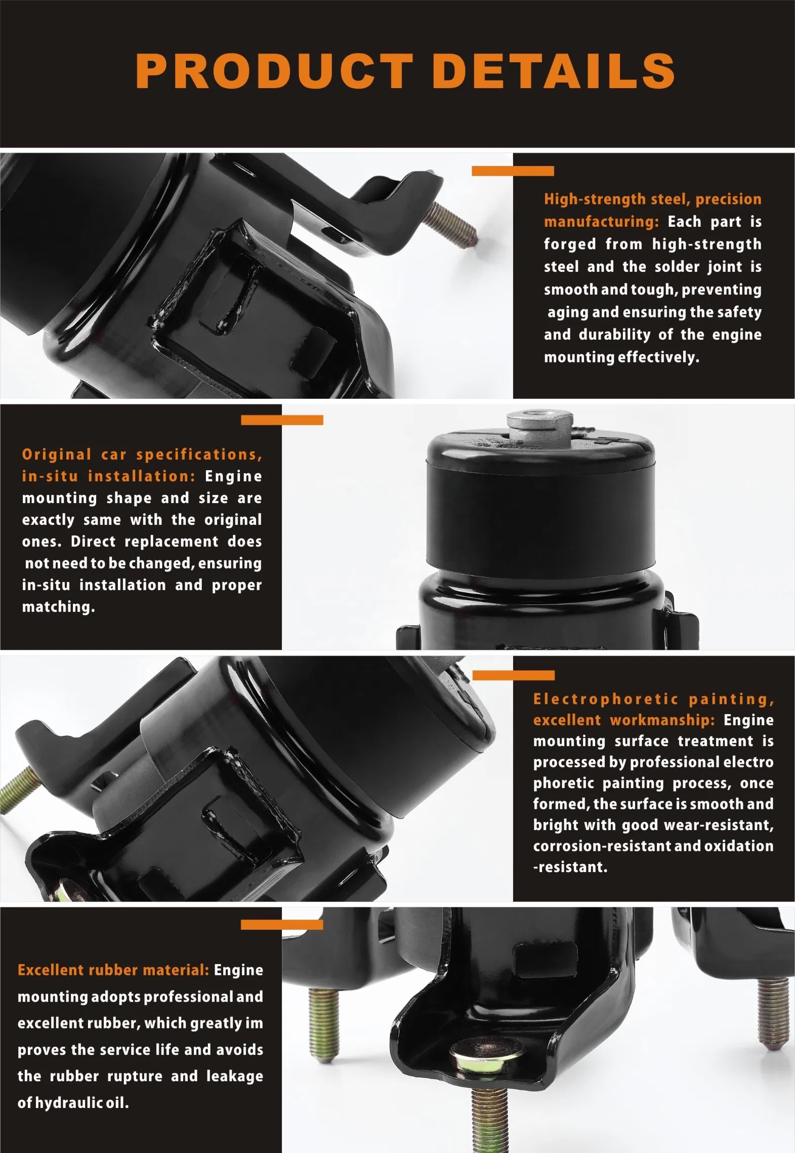 Резиновая опора двигателя EEP для японских авто