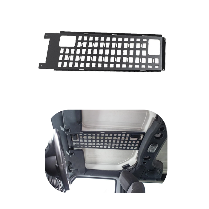 Steel Roof Storage Rack Mesh Molle Panel for Jeep Wrangler Jk 07-17