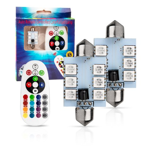 RGB LED подсветка салона BKR 12V, 6SMD, 5050