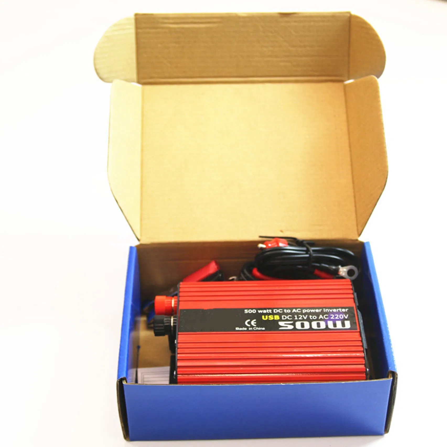 Автомобильный инвертор 500Вт с двумя USB