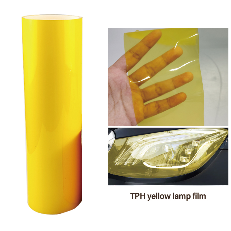 Brown Car Lamp Film Headlight Automobile Tail Light LED Lamp Film