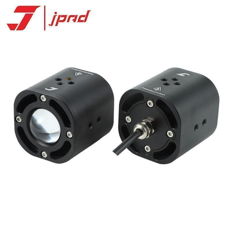 Мотоциклетный LED прожектор JPAD R2, вспышка и дальний свет