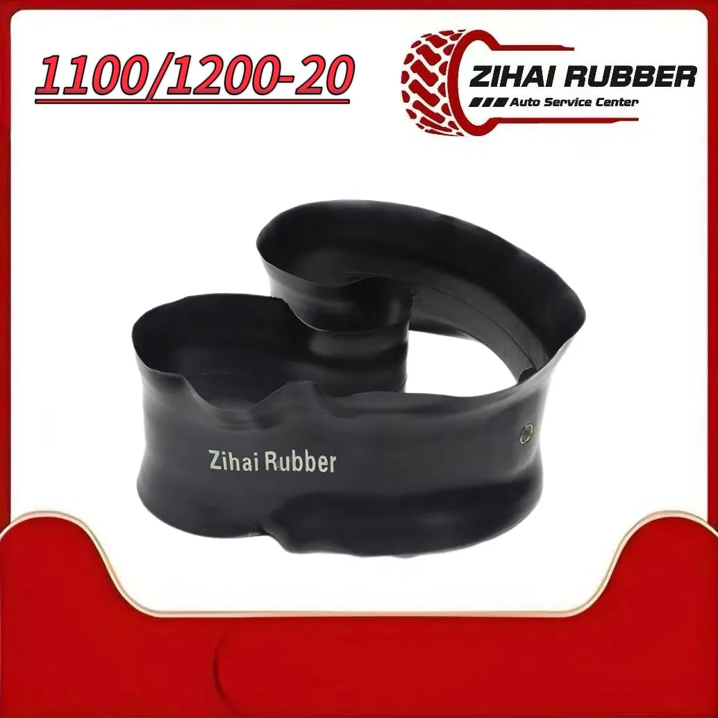 China Factory Truck Bus Tire Tube Flap TBR Tyre Tire Inner Tube Flap 1100-20 1200-20 Rubber Flap
