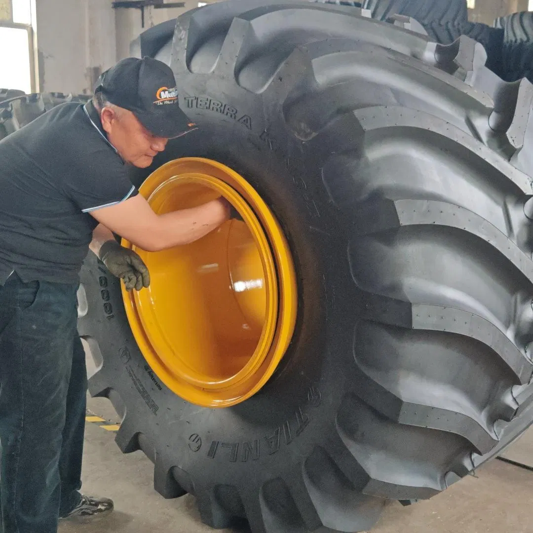 Horsepower Tractor Combine Terra Farm Tire 1000/50r25 66X43.00-25 with Rim 25-36.00