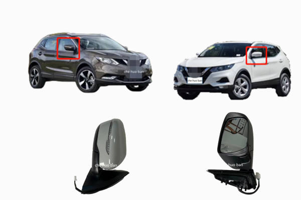 Premium Rear View Side Mirror for Qashqai 2015-2020 OE 96302-Df34b