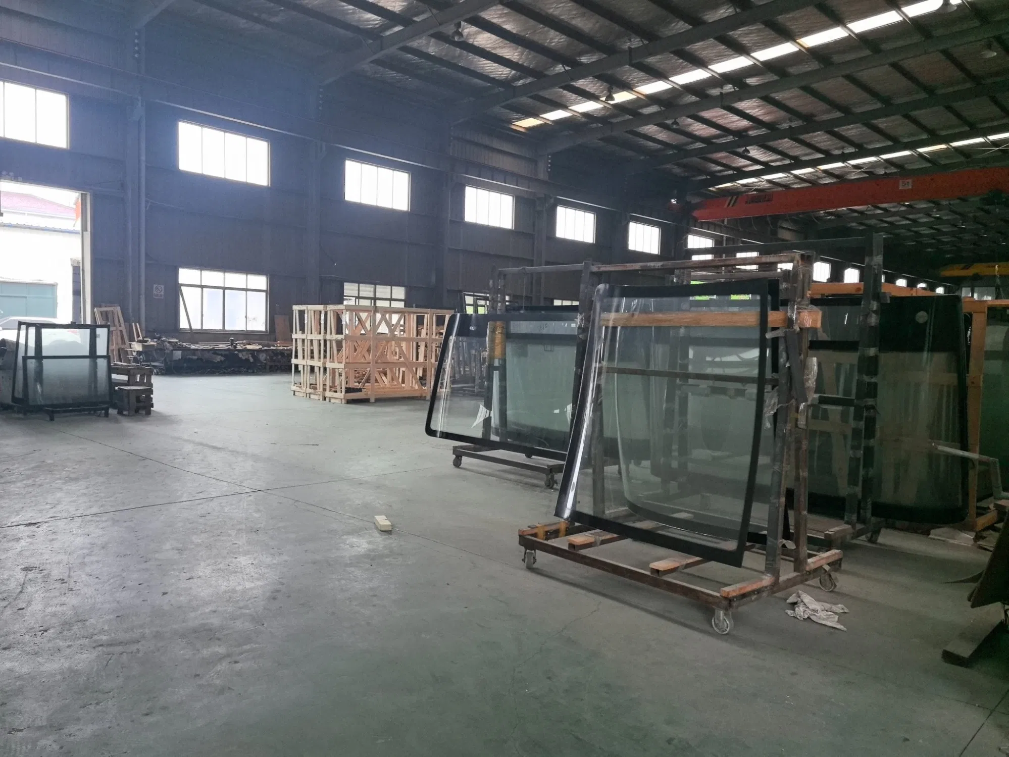 Clear Safety High Density Glass for Cab Front Window of Commercial Bus