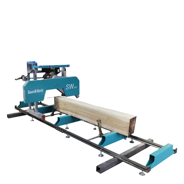 Mobile Sawmill SW 26 Ultra Portable Horizontal Band Saw for Wood