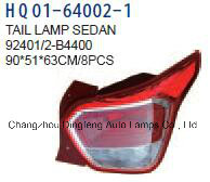 Car Light Tai Lamp Hy Grand I10 Sedan Hatchback 2014 (92402-B4000/92401-B4000/92401-B4400/92402-B4400)