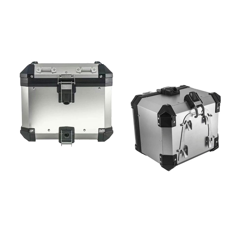 Motorcycle Panniers Aluminum Top Box for Rack Bracket Support Stronge