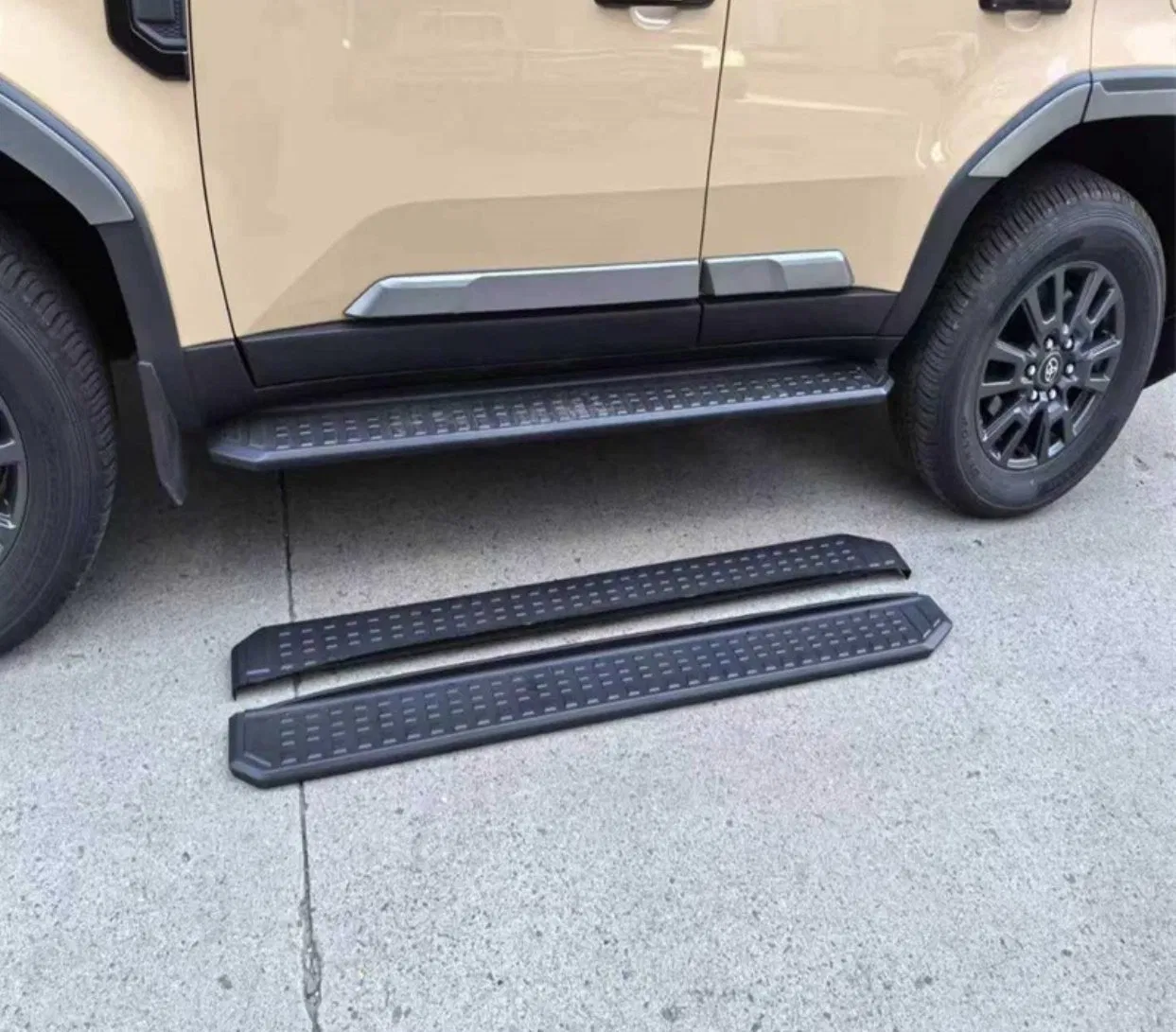 Aluminium Running Board Side Step Bar for Prado LC250 2024 Onwards