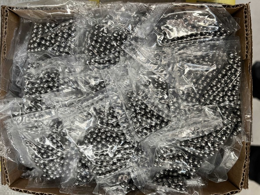 Шарики для велосипедных подшипников 6.35мм