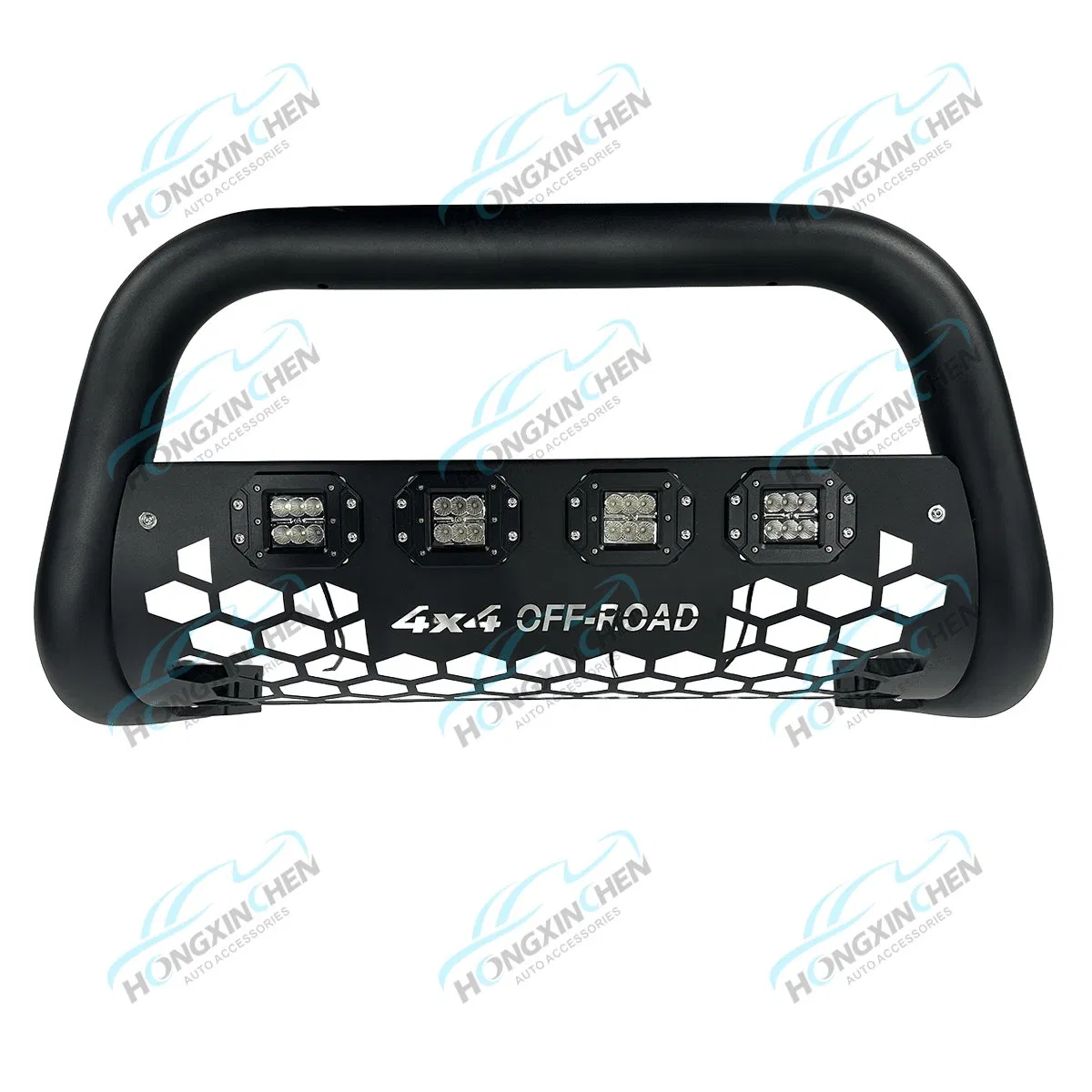 Premium Black Steel Grille for 2015 Hilux and Navara