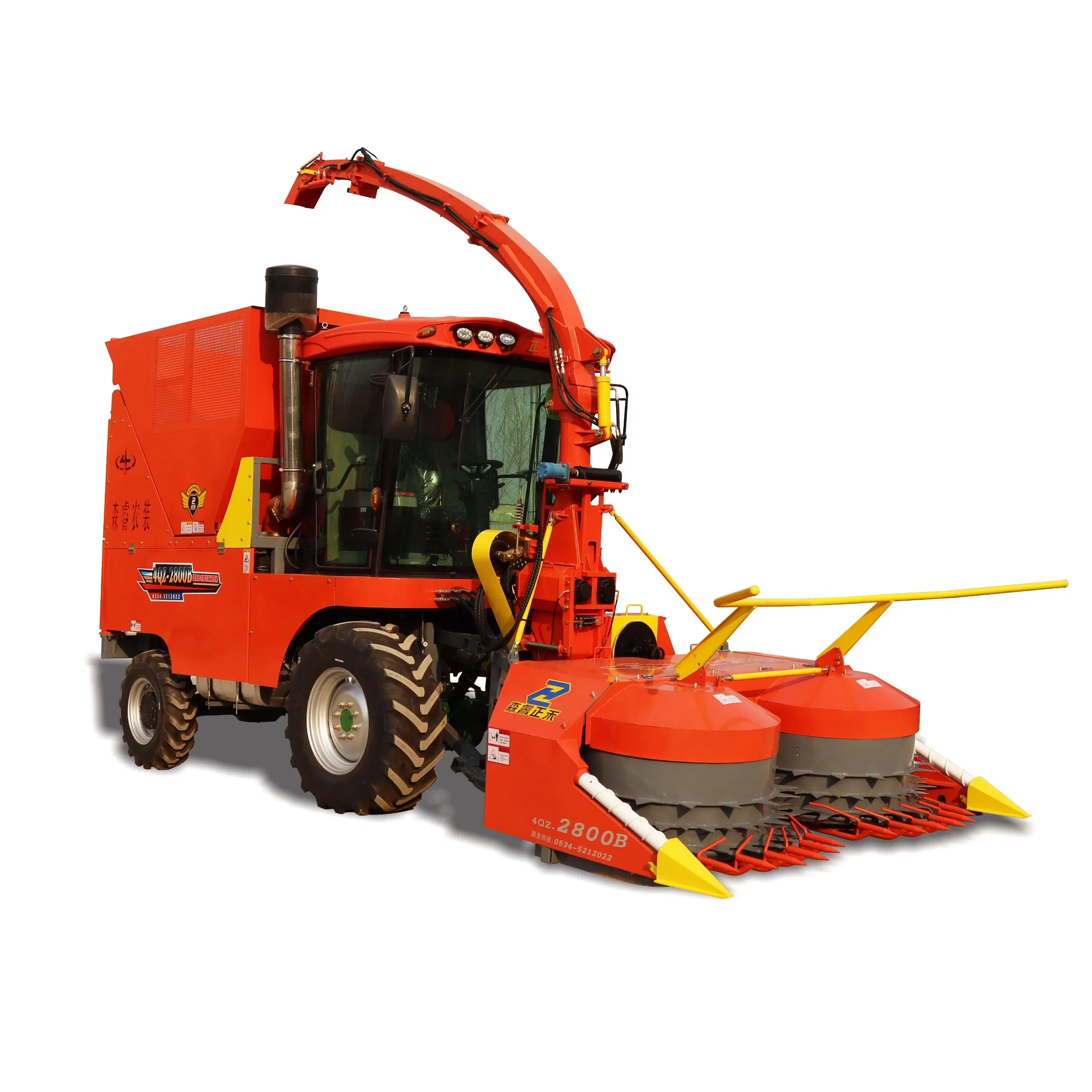 Самоходный кормоуборочный комбайн 4QZ-2800B