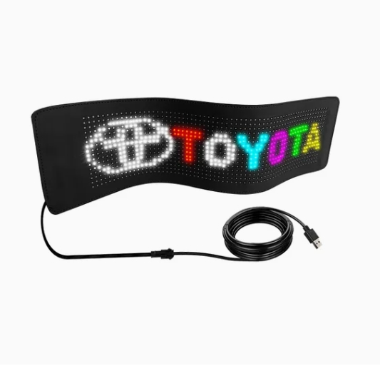 Гибкая Bluetooth LED матрица 16x32