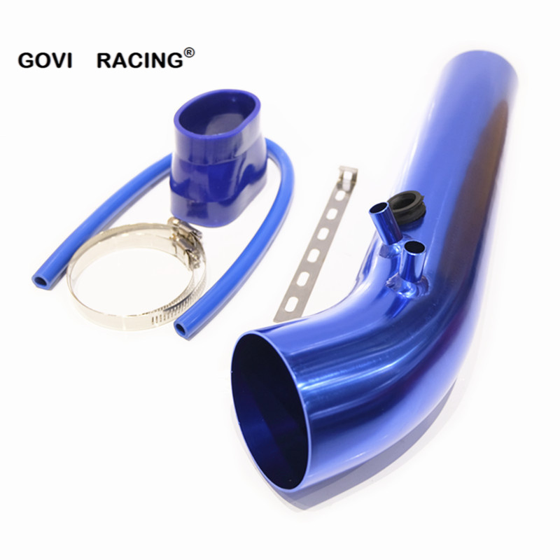 Алюминиевый патрубок воздухозаборника 3 дюйма с редуктором