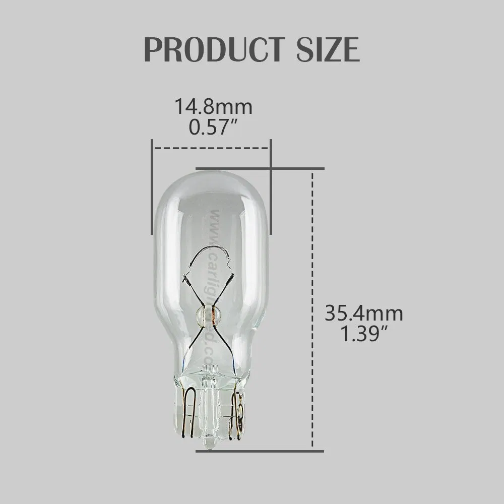 Лампы заднего хода W16W T15 для авто