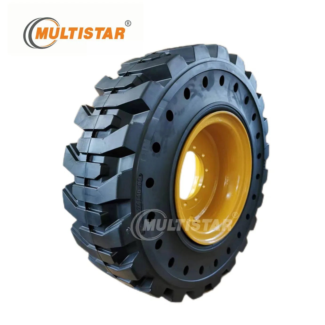 Industrial Solid Forklift Trailer Telehandler Skid Steer Loader Tyres (10.00-20 14.00-24 12.00-24 16.00-25 18.00-25)