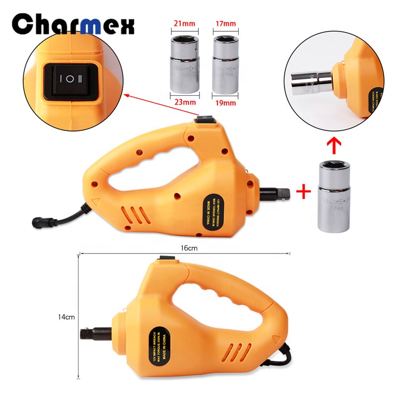 Электрический динамометрический ударный ключ Charmex 12 В, 15 А для шин