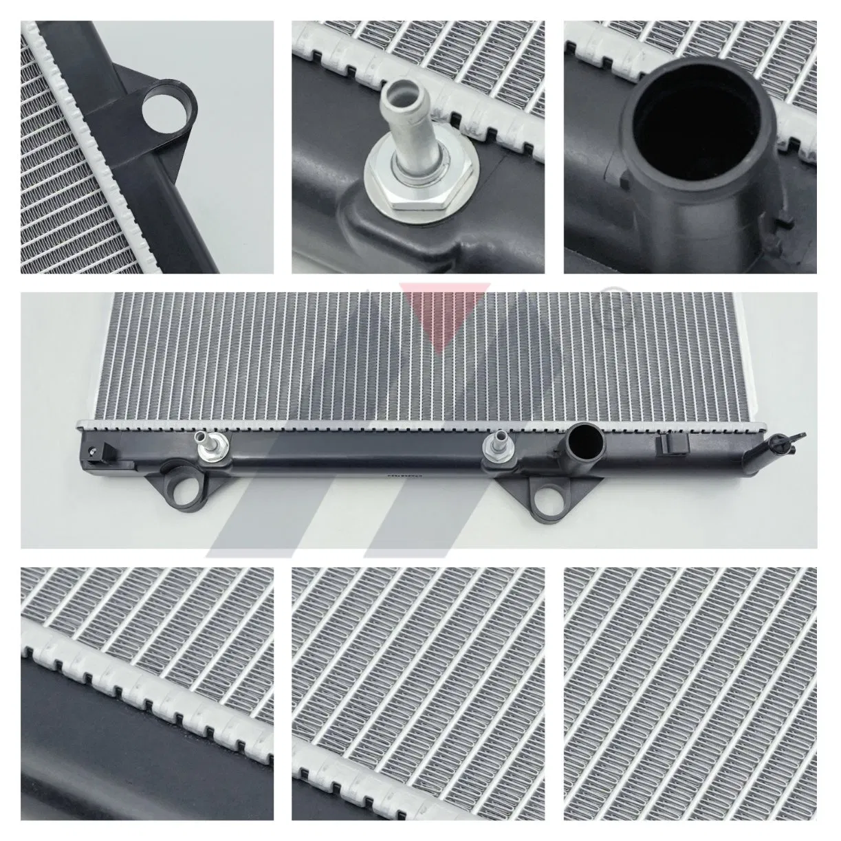 Радиатор охлаждения двигателя алюминиевый для Toyota Prado 120