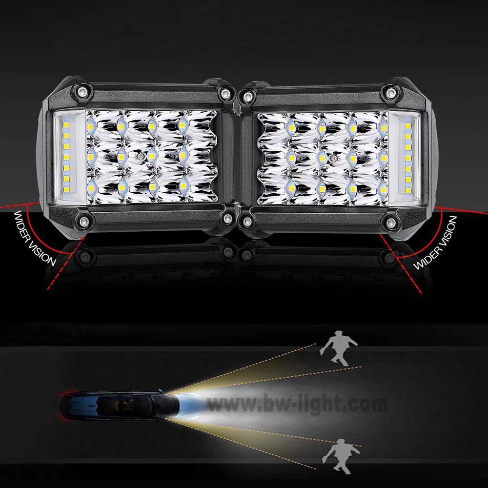 63W 3030 LED Work Lamp LED Bar Lamp Headlamp LED Light Bar for Truck, SUV, Car