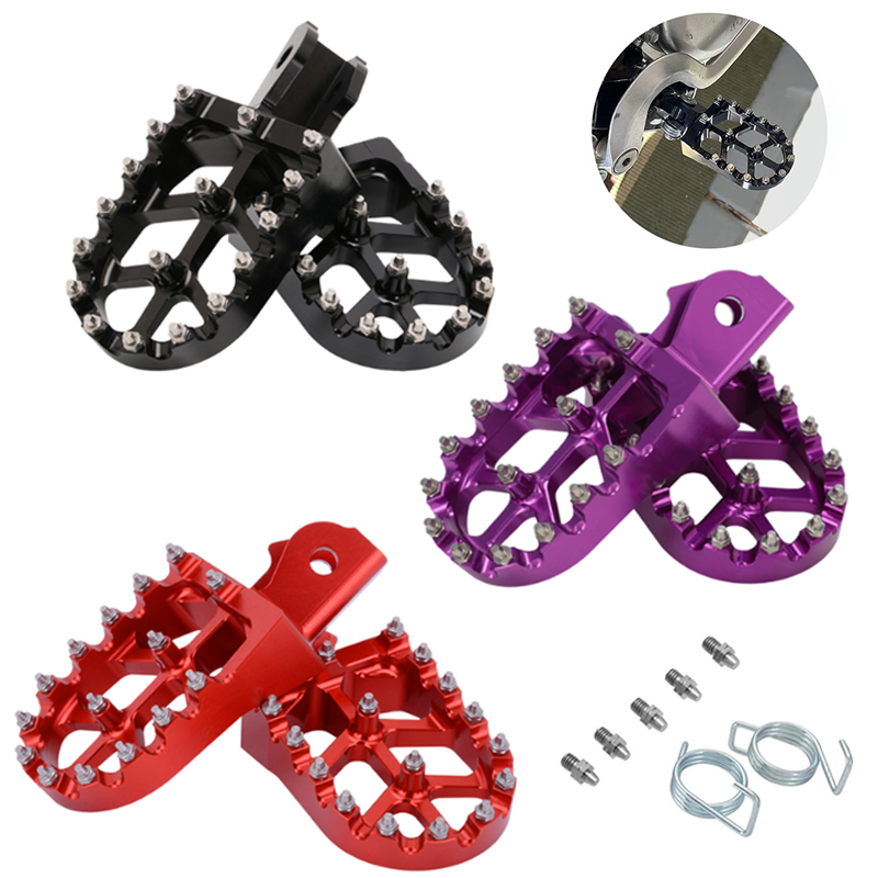 Педали подножки для мотоцикла Kawasaki Z125 из алюминиевого сплава