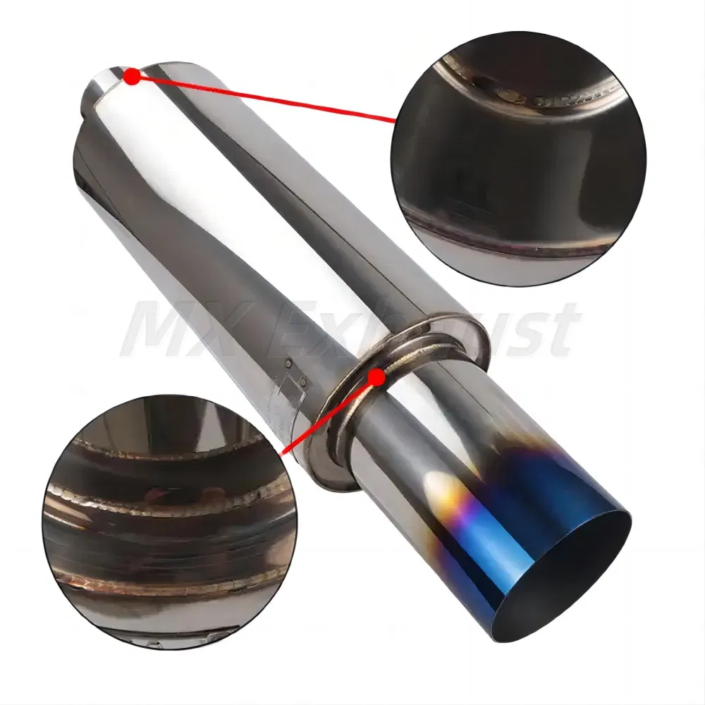 Глушитель выхлопа HKS Hi-Power Universal, вход 2.5", выход 5"