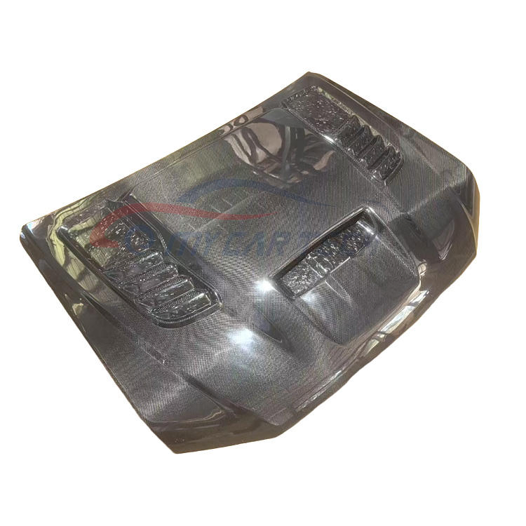 Carbon Fiber Engine Hood Bonnet for Dodge Ranger