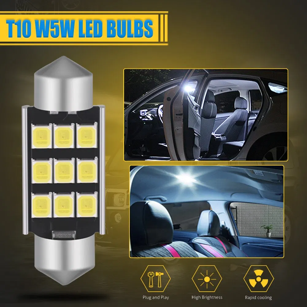 Светодиодная лампа Festoon 2835 для автосалона, 31-41 мм