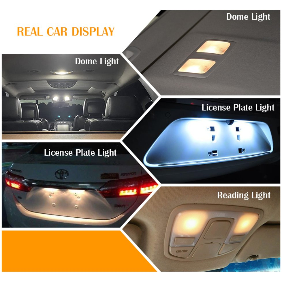 Лампа для номерного знака Sv8.5 6411tb 12V 10W