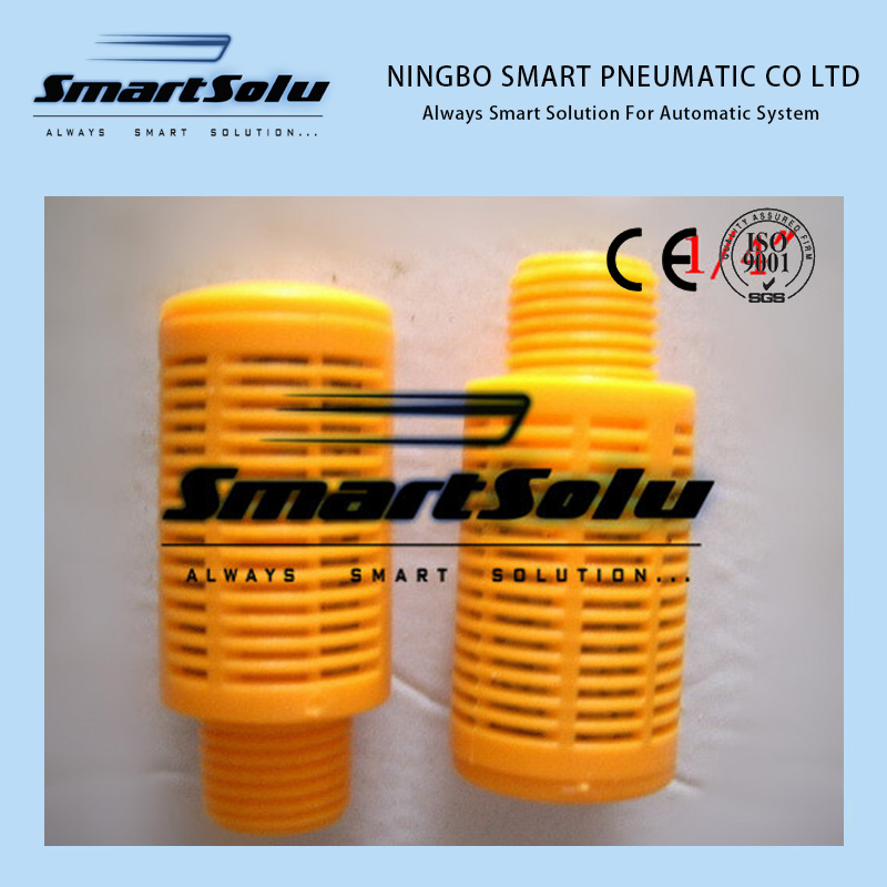 Глушитель воздушного клапана PSL-02 пластиковый 1/4" BSP