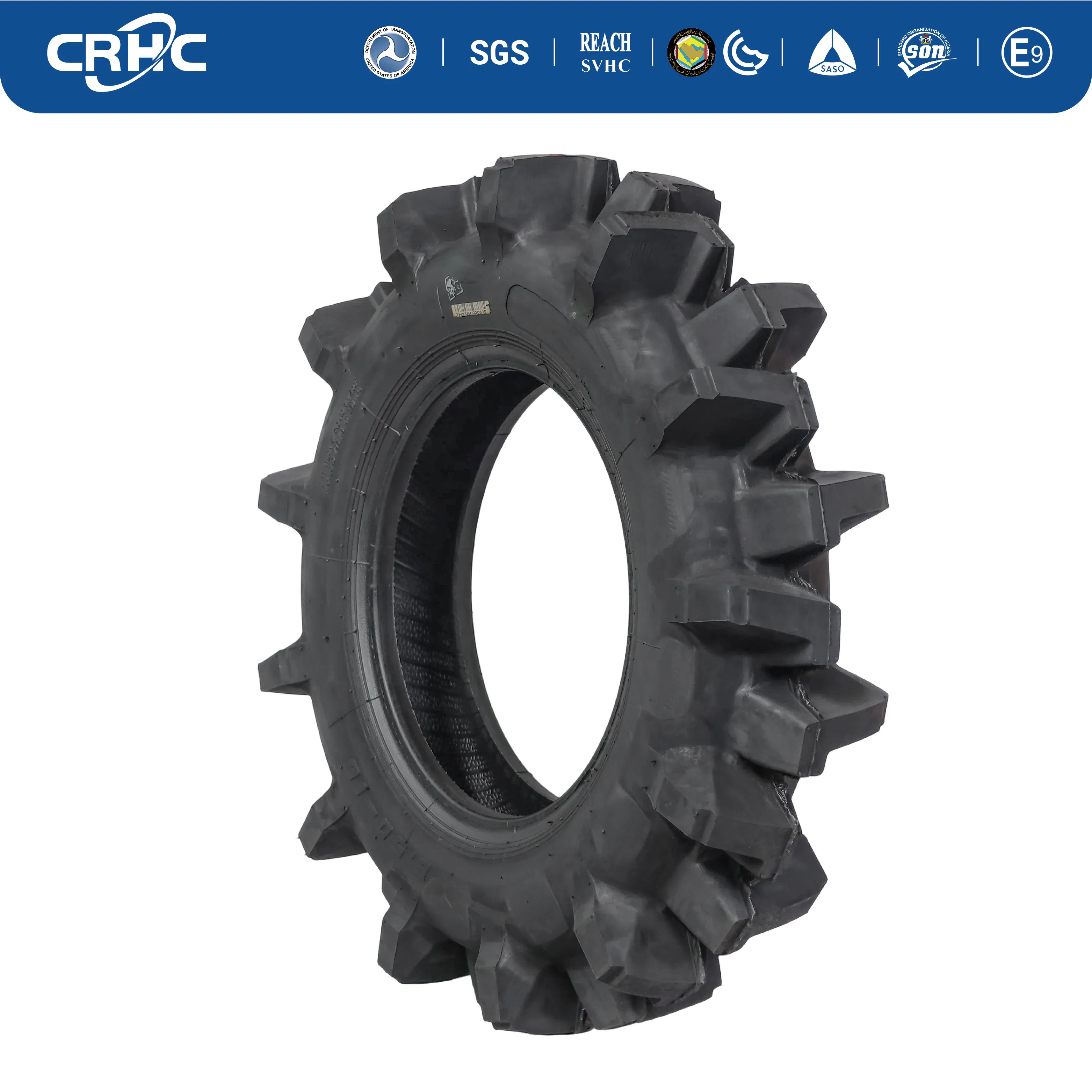 Economical 5.50-16 and 6.00-16 Set of Four Implement Tires for Small Agricultural Trailers, Cost-Effective Bias Ply Farm Tyre Package.