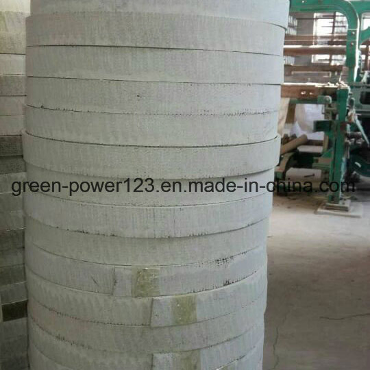 Asbestos White Woven Brake Lining Roll for Engineering  Machine