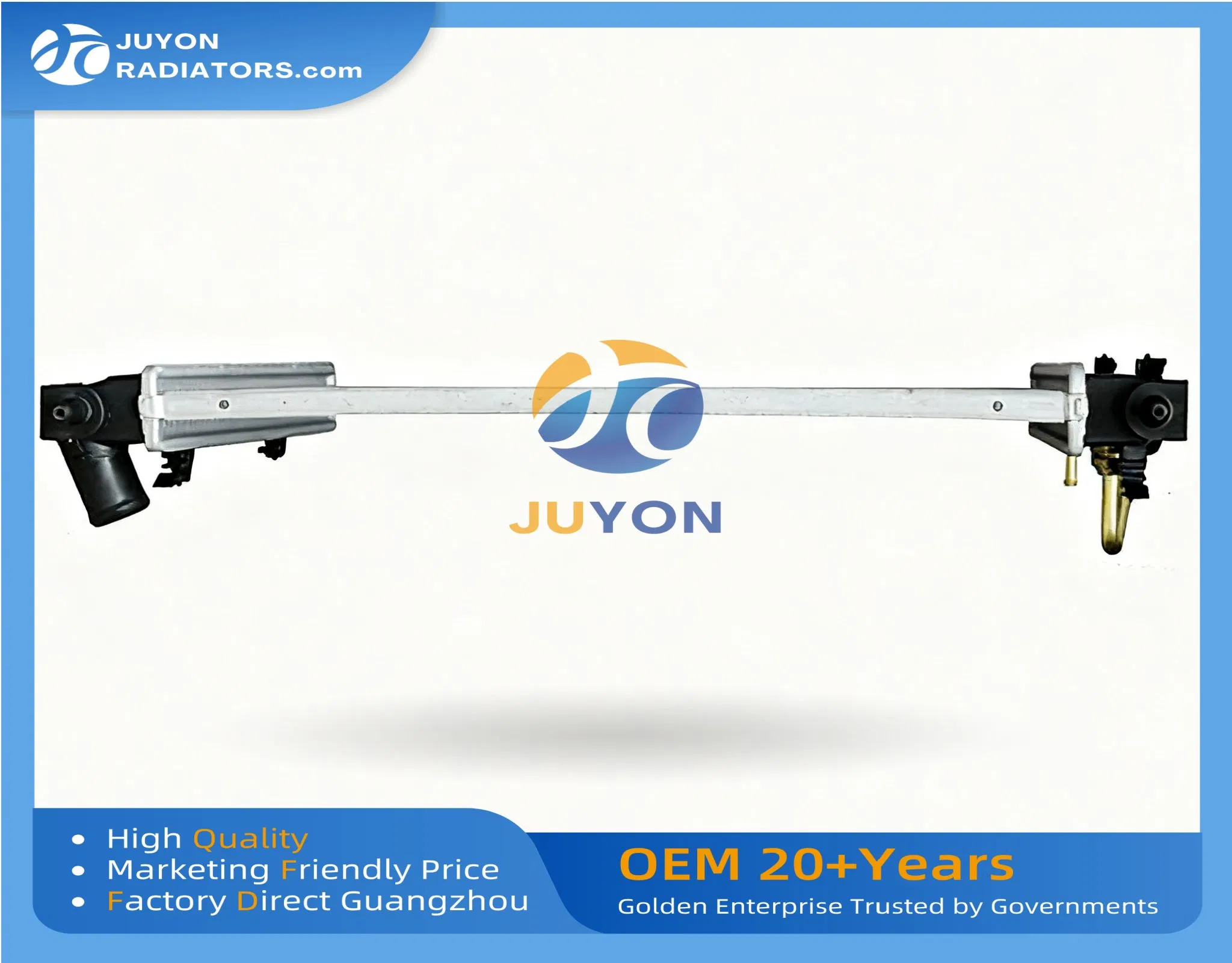 Радиатор охлаждения двигателя Hyundai Accent/KIA Rio