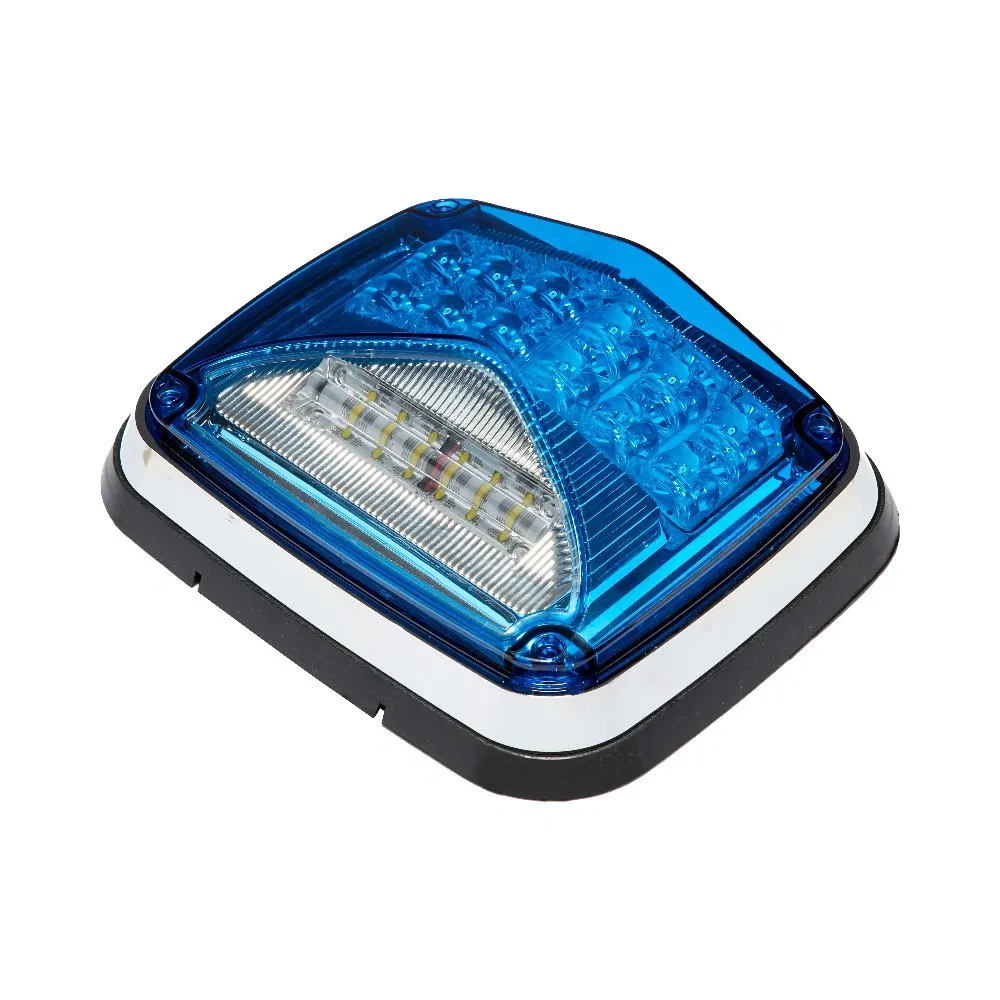 Янтарная светодиодная проблесковая лампа для аварийных авто