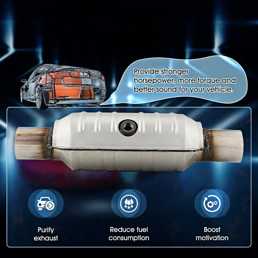 Катализатор универсальный High Flow, круглый