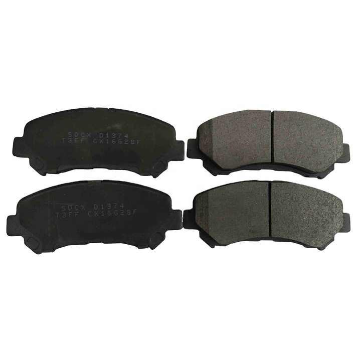 Durable Noiseless Ceramic Brake Pads Nbk for Boton De Arranque De Geely Gx3
