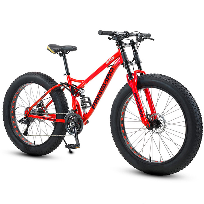 Горный велосипед 26" Fat Bike, 9 скоростей, алюминиевый сплав 6061