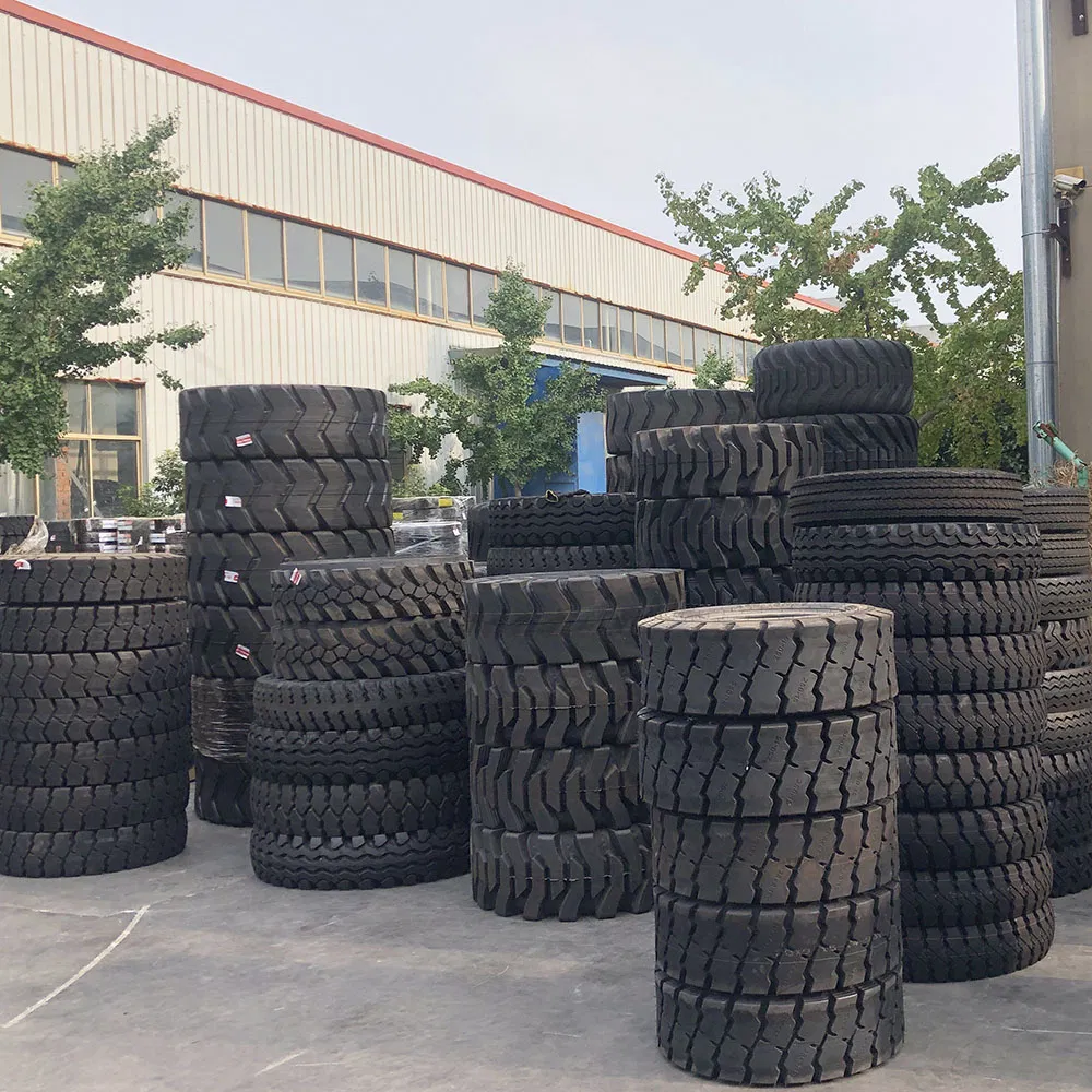Pneumatic Forklift Tyre (5.00-8 6.00-9 6.50-10 7.00-12 8.25-15 27X10-12 28X9-15) Doublecoin Haulking Brand