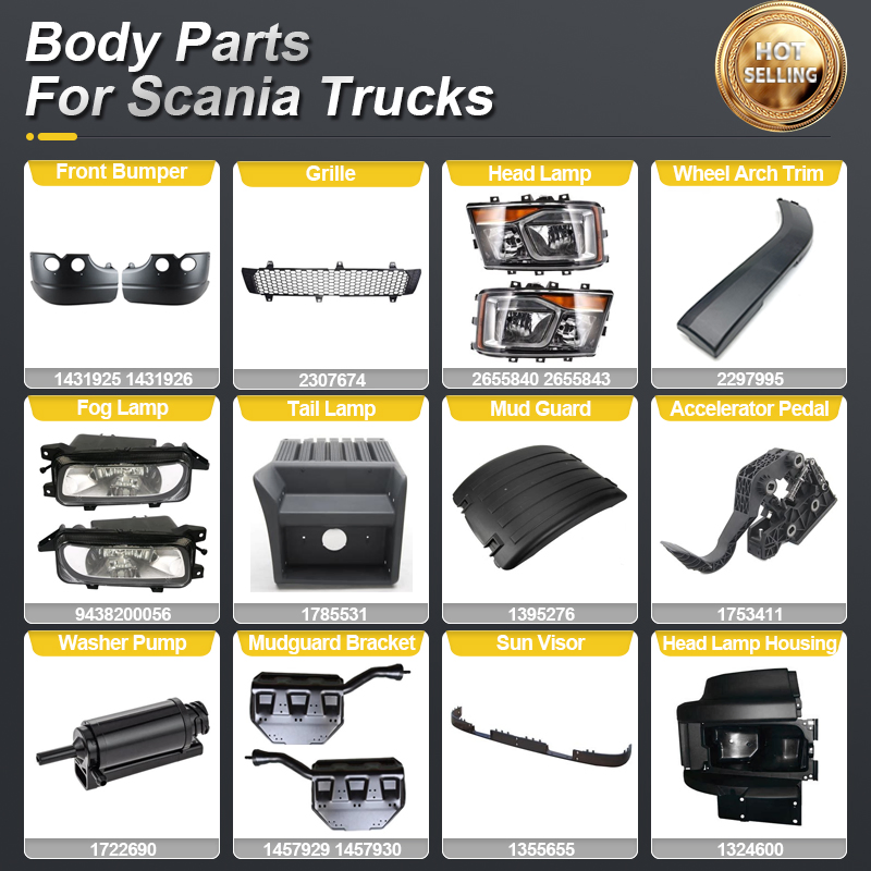 PERFECTRAIL Auto Heavy Duty Spare Parts for Scania Trucks Bus 2 3 4 series K N PG R T series D11 D14 DC11 DC12 DC16 113 European Trucks