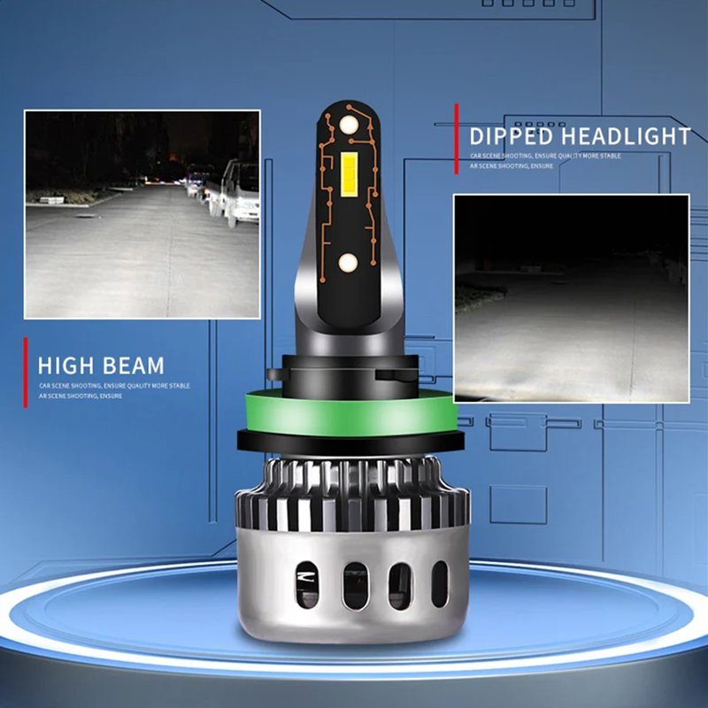 Factory Direct Sale Luces Focos Fog Light F10 H4 H11 9006 Car LED Headlight Bulbs