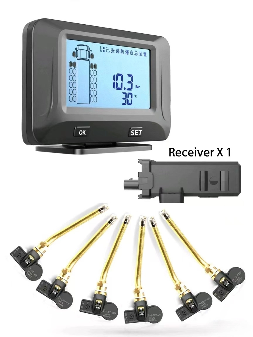 Система контроля давления в шинах TPMS для грузовиков и автобусов