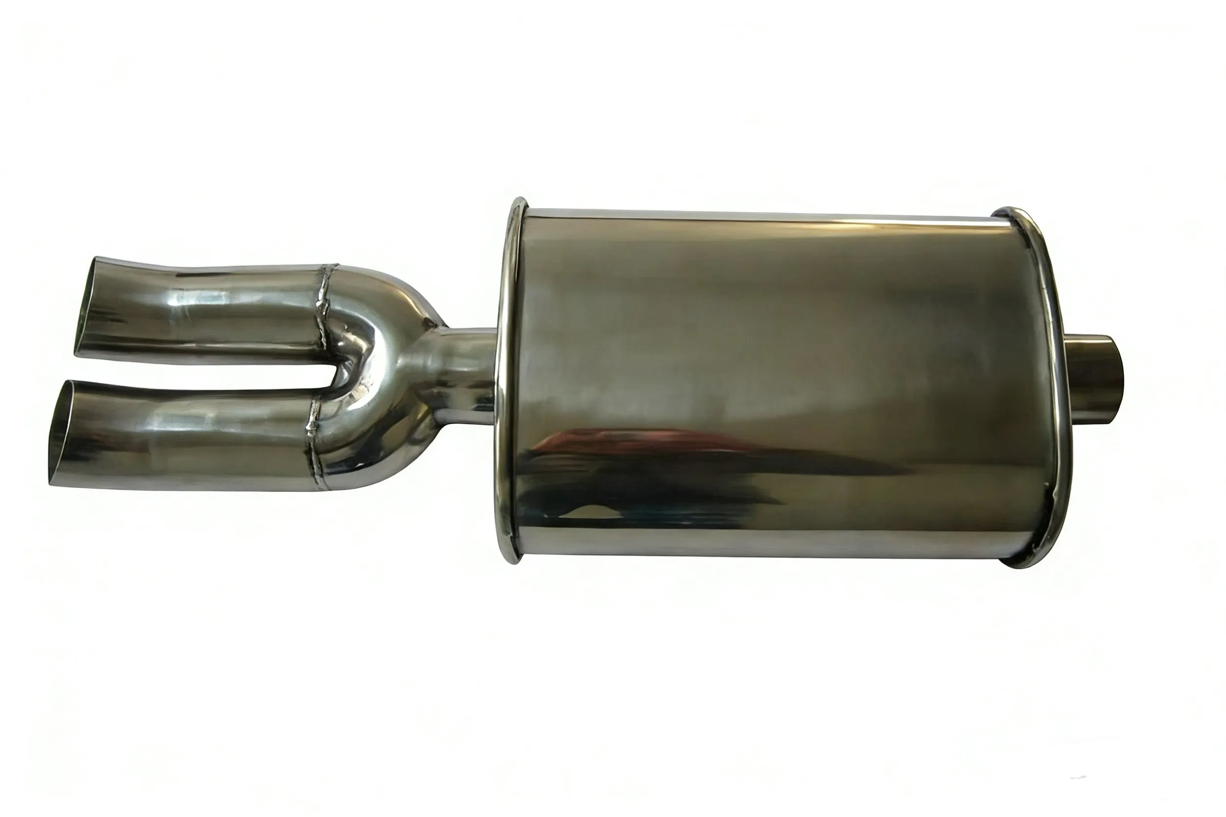 Глушитель резонаторный 2-2.5 дюйма, сталь, 23 дюйма