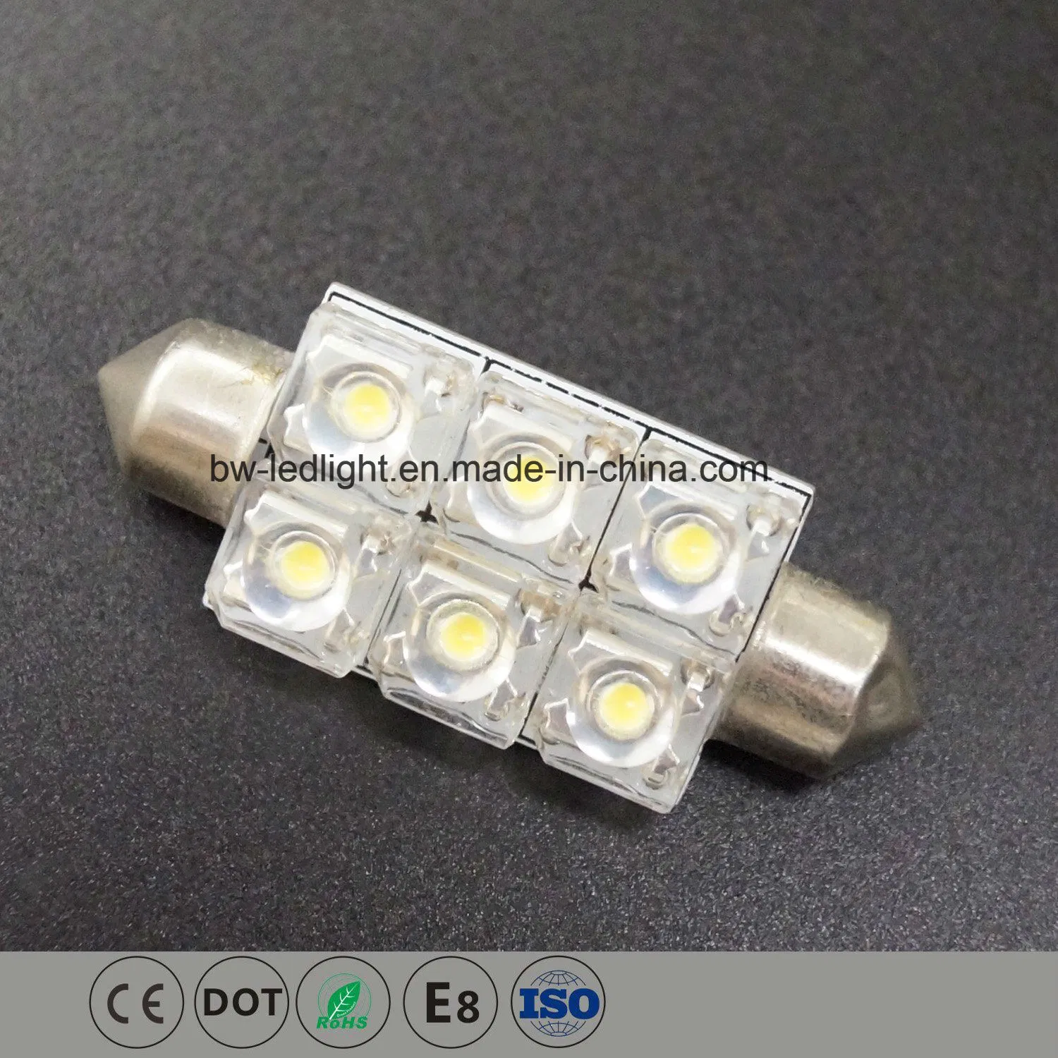 Светодиодная лампа Festoon 41мм для авто (S85-41-006Z05SN)