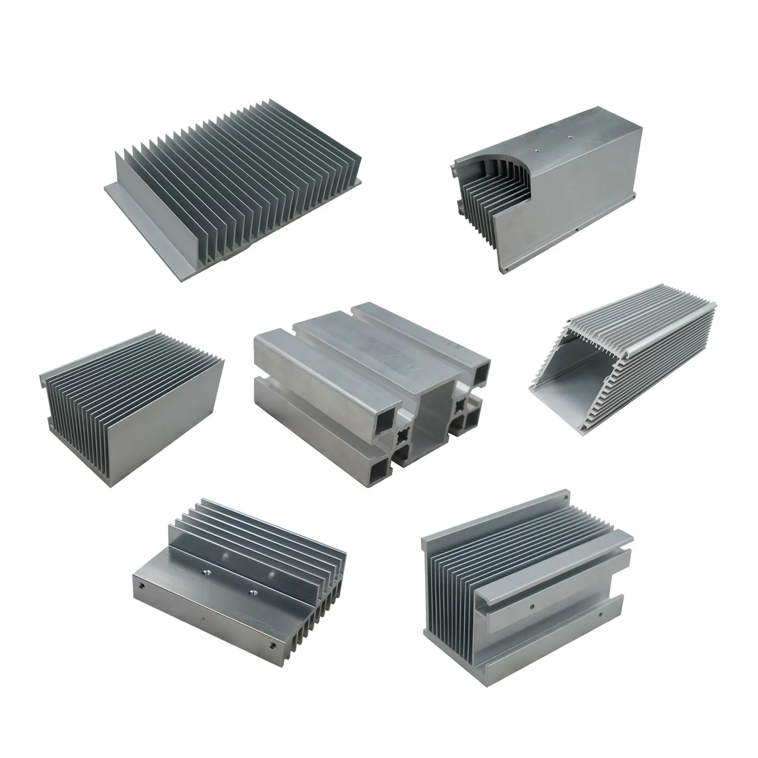 Алюминиевый радиатор двигателя 6063, индивидуальное изготовление